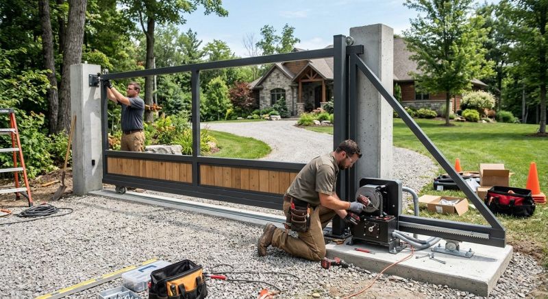 Automatic Gate Installation in Cumming, GA