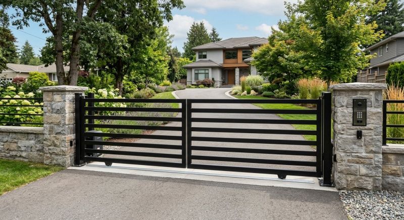 Gate Entry System Installation in Cary, NC
