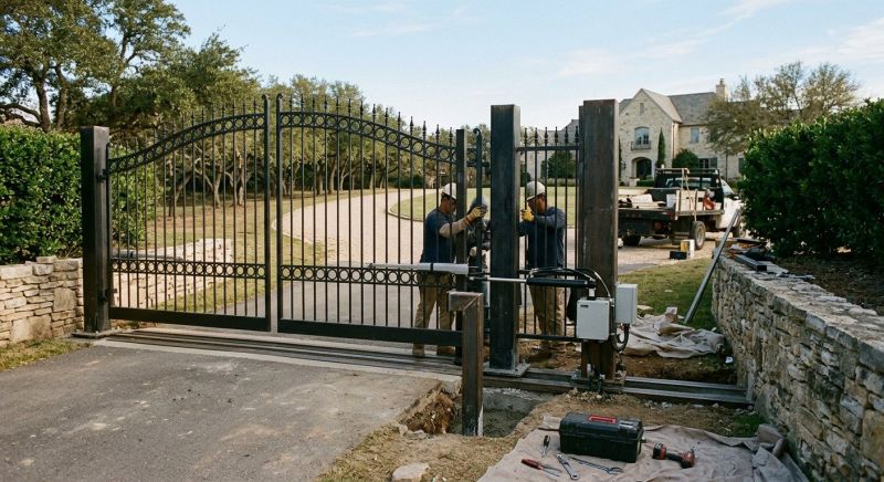 Car Gate Installation in Cary, NC